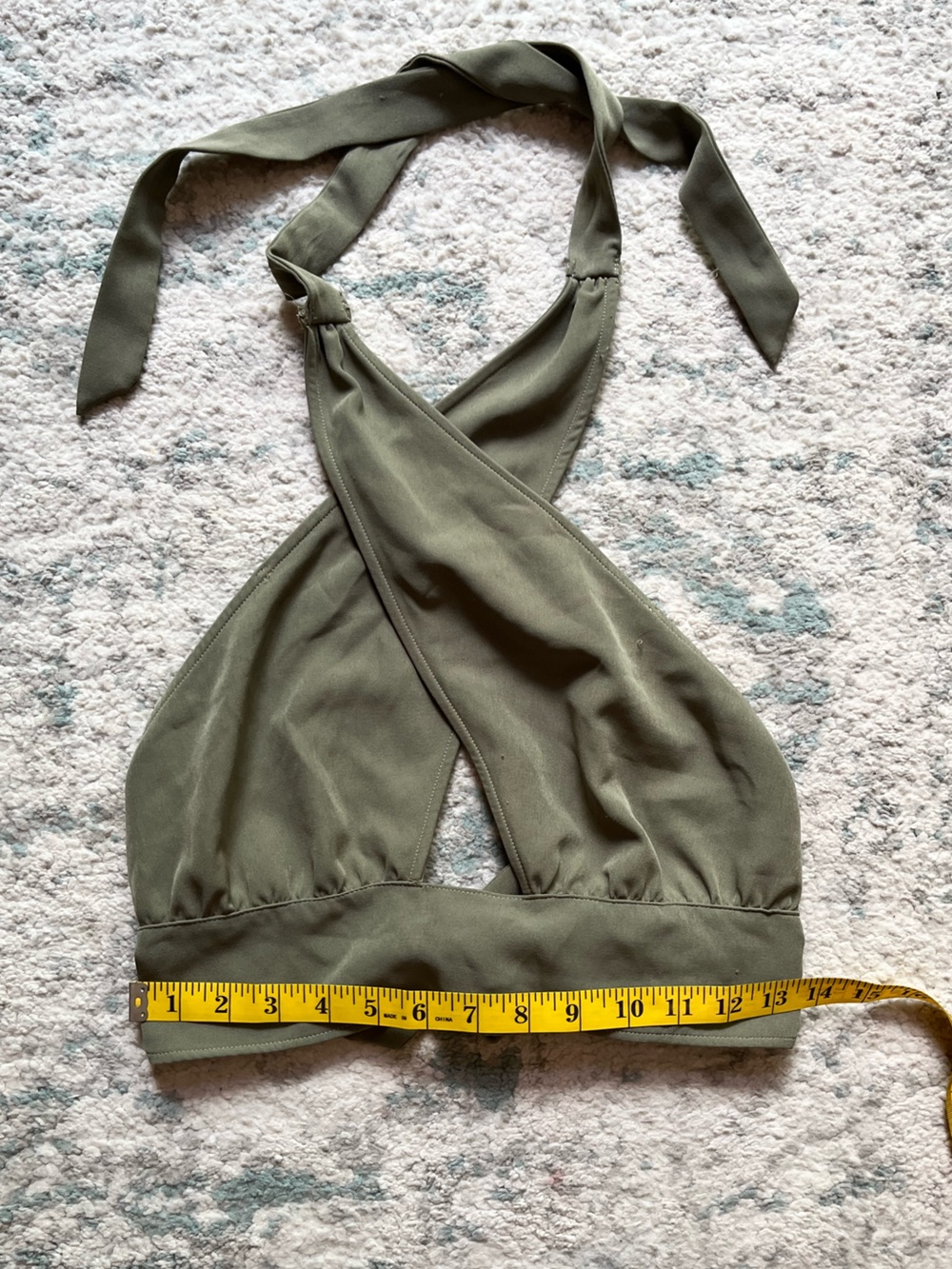 Halter Crop Top with Convertible Straps